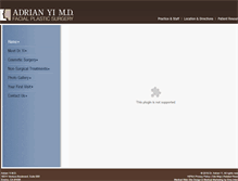 Tablet Screenshot of adrianyimd.com